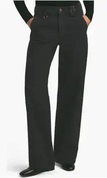New! Favorite Daughter The Taylor Low Rise Wide Leg Trouser Jeans‎ Sz 28 $218
