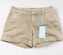 Dear John NWT Hampton Short Mid Rise Shorts Womens Size 28 In Clay