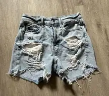 American Eagle Mom Jean Shorts Size 00