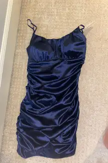 Blue Homecoming Dress