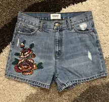 Evidnt Jean Shorts