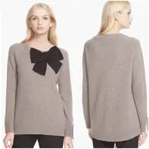 Kate Spade New York Live Colorfully Wool Womens Bow Sweater XS Old Money Girly