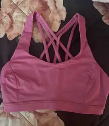 Lululemon Pink Sports Bra