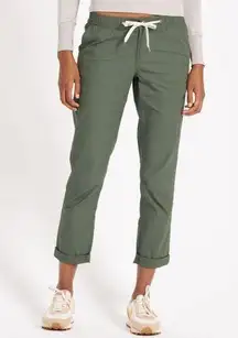 Vuori  Women's Ripstop DuraTerra Pants Army Green Size Small