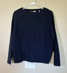 VINCE Soft Knit 100% Cashmere Boat Neck Pullover Sweater Top Size XS