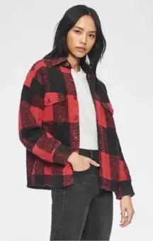 Anine Bing Bobbi flannel jacket button up