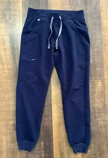 Figs Zamora Navy Joggers Scrub Pants Size Small