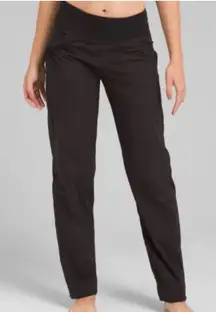 Prana Black 1X Summit Pull On Yoga Hiking Outdoor Full Length Pants Stretch