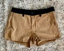 Brown/Tan/Black Mother Short Short Prep Shorts