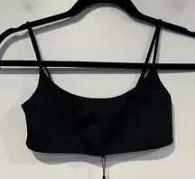 Black sparkle‎ Triangl NWT bikini top