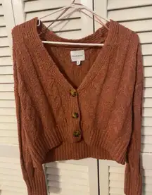 Sweater cardigan set
