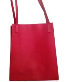 Estee Lauder Red Plastic‎ Tote Bag