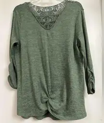 Est 1946 Medium Women's green blouse