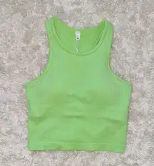 Scream Green Light Ebb To Street Cropped Racerback Tank Top Lululemon