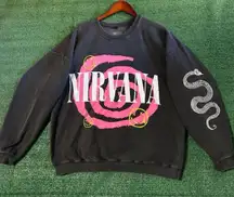 Urban Outfitters Nirvana Rock Band Crewneck Sz S/M