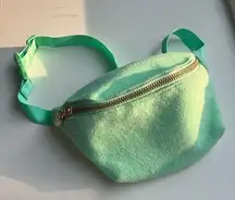 Stoney Clover Lane x Target Light Green Terry Cloth Fanny Pack