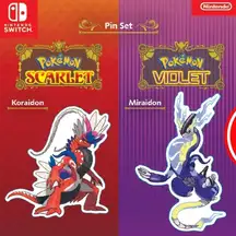 NWT Pokemon Scarlet & Violet Koraidon & Miraidon Pin Set