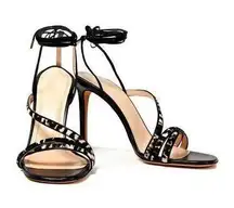 IRO Capucin zebra-print calf hair and leather sandals