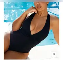 SHAPELLX NWT Smart Sculpt Ruched Twist-Front Shaping Swimsuit SZ XL