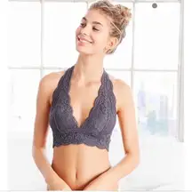 out from under halter lace bralette