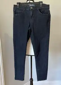 Democracy size 12 Skinny jeans denim stretch elastic waist casual rocker concert