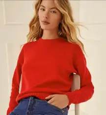 NWT  Poppy Red Sweater