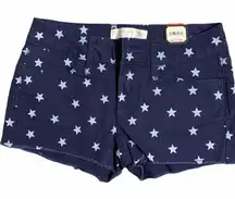 No Boundaries Star‎ Print Shorts Fourth of July