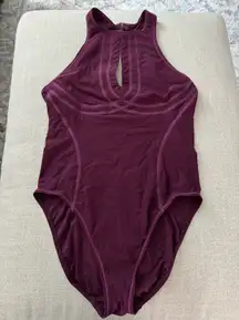 One Piece Swimsuit 4 Burgundy