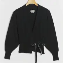 ANTHROPOLOGIE Katie Wrap
Cardigan Sweater Size Small