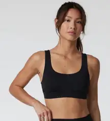 Vuori Midnight Black Sports Bra