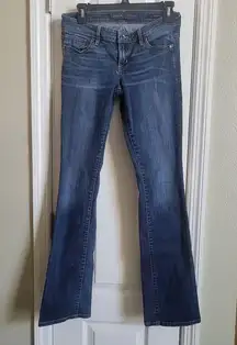 Guess women's jeans size 27 boot low cut