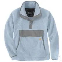 Carhartt Light Blue Relaxed Fit Fleece Pullover