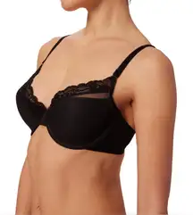 NWT - Mesh Lace Underwire Demi Bra.