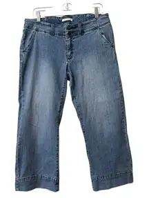 Crazy Horse A Liz Claiborne‎ Straight Jeans/Pants Women Size 8 Stretch Western