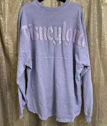 Disneyland Pastel Lavender Glitter Spirit Jersey XXL