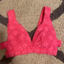 American Eagle Hot pink bralette 