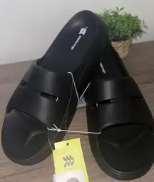 All in Motion Black Slide Sandals