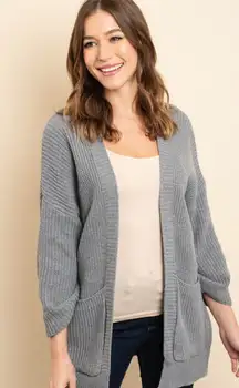 Gray Cardigan S 