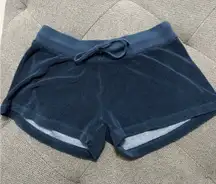 Hard Tail Terry Shorts Lounge Drawstring Comfy Casual Blue XL‎