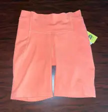 NWT  Brushed Sculpt High-Rise Bike Shorts in Rose Pink