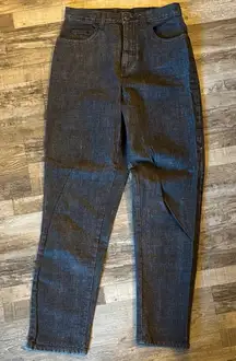 Bill Blass High Rise Charcoal Women's Jeans / DG106