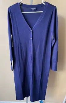 Modcloth Knee Length Cardigan Dress Size Medium
