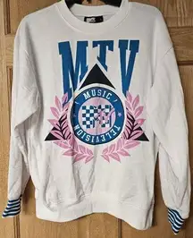 Rue21 MTV‎ Medium White Crewneck