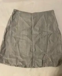 Plaid Skirt