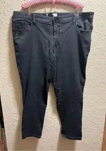 Torrid Black Denim Jeans Woman’s Size 22S Plus Size Jeans