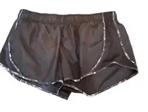 SO  black gray Large athletic shorts built in underwear