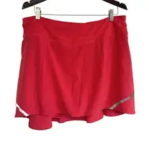 Title Nine Hollaback Skort Paradise Pink Size XL NWT New Flounce Back