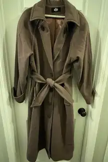 Vintage Woolrich Wool Trench Coat