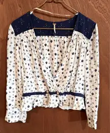 Free People Women's Where We Roam‎ Bouse Size M