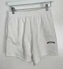 BDG Jogger Shorts in White Size Small